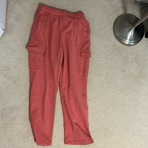 Coral Automet Cargo sweatpants size medium